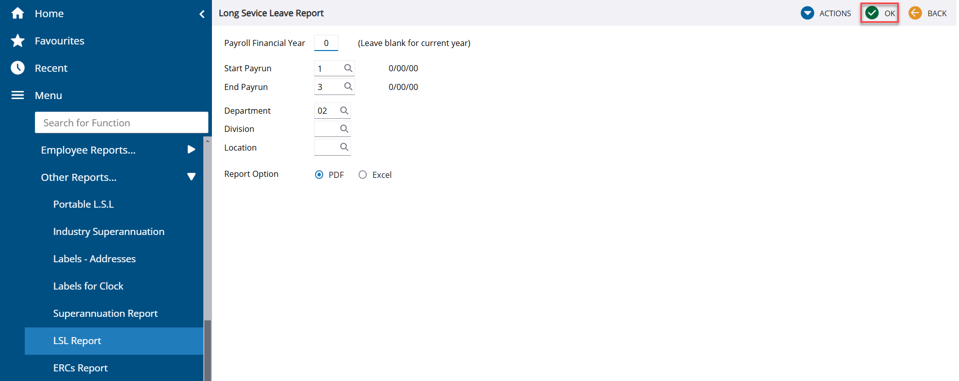 LSL Report | Trimble Help (beta)