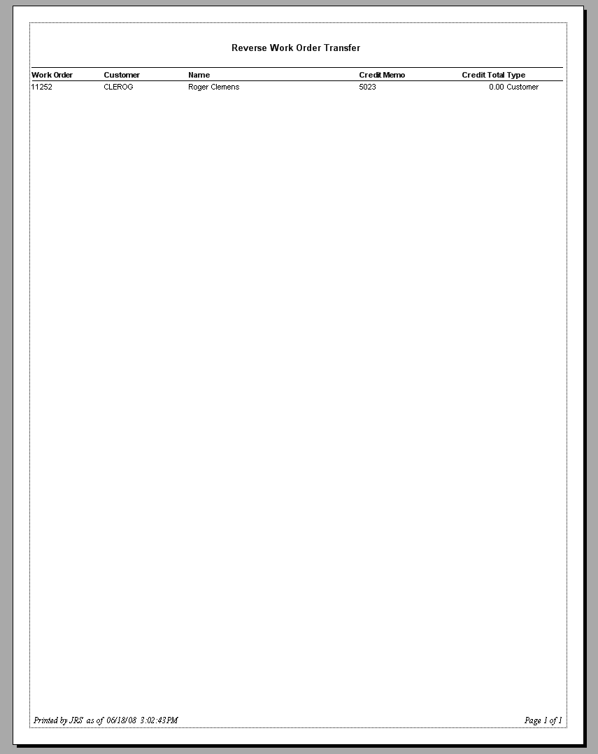 Reverse Draft Order Example Reverse Work Order Billing - Sample Report | Trimble Help (beta)